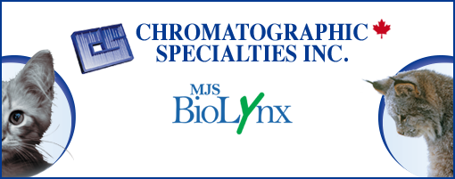 MJS BioLynx and Chromatographic Specialties Inc. Merger Banner